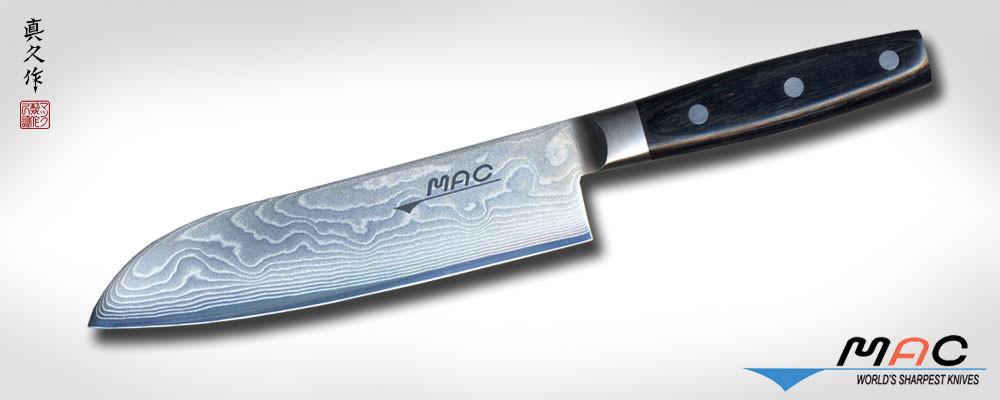 Cuchillo santoku 7.1" damascus Mac