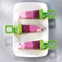 Set de 6 moldes para helado de ajuste a presión figura cuadrada - Cuisipro