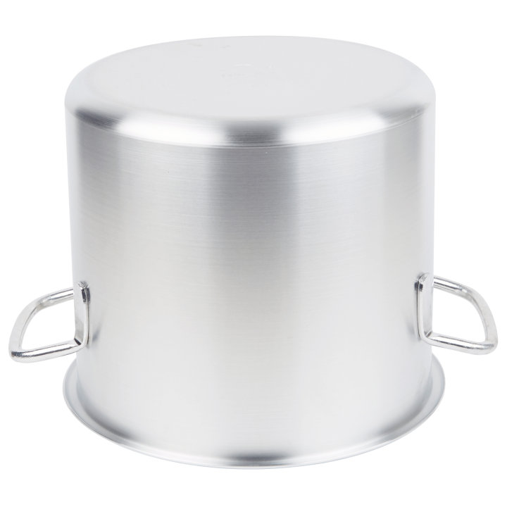 Olla consome 11.4lt borde enrollado aluminio 3004  Vollrath