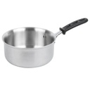 Cacerola de acero inoxidable de 2 1/2 qt con mango de silicona ventilada tribute - Vollrath