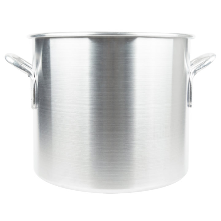 Olla consome 19lt borde enrollado aluminio 3004 Vollrath