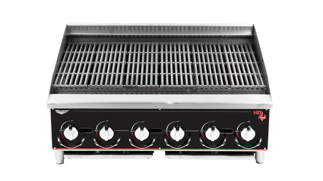 Hd charbroiler 36'' de servicio pesado -Vollrath