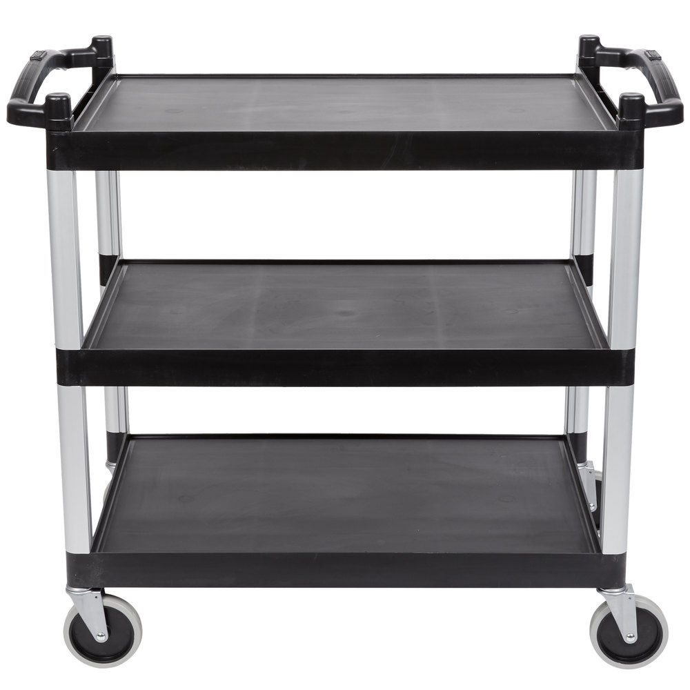 Carro versatil liviano abierto cap. 180 kg negro Cambro