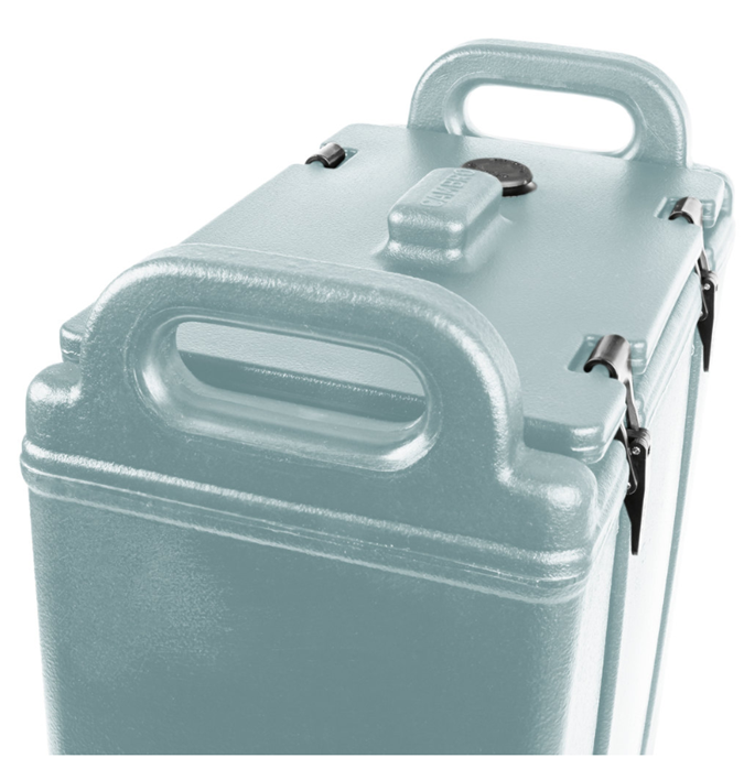 Contenedor isotermico sopa 12.7lts. azul pizarra Cambro