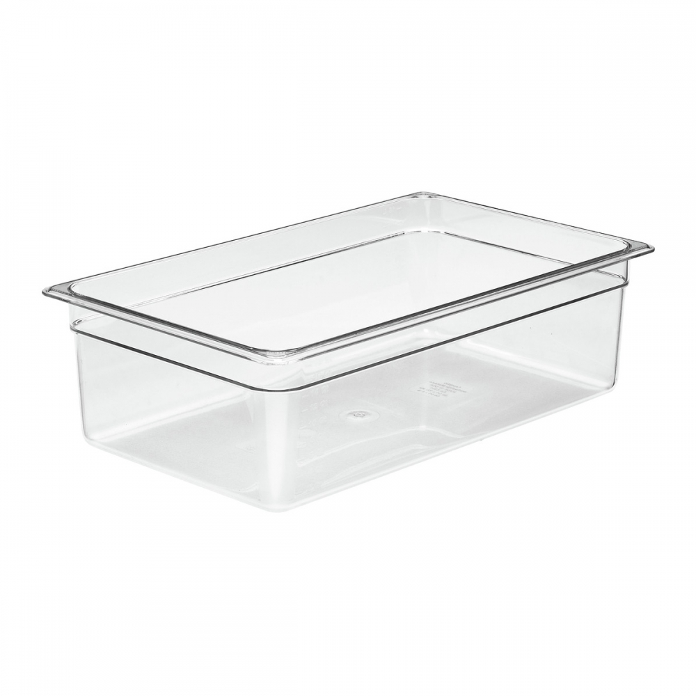 Recipiente full policarbonato19.5lts. transparente Cambro