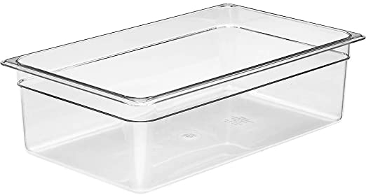 Recipiente full policarbonato19.5lts. transparente Cambro