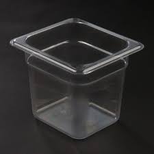 Recipiente 1/6 policarbonato 2.2lt transparente Cambro