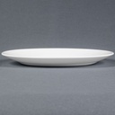 Plato Llano Blanco de Vidrio Templado Restaurante, 22.5 cm - Arcoroc
