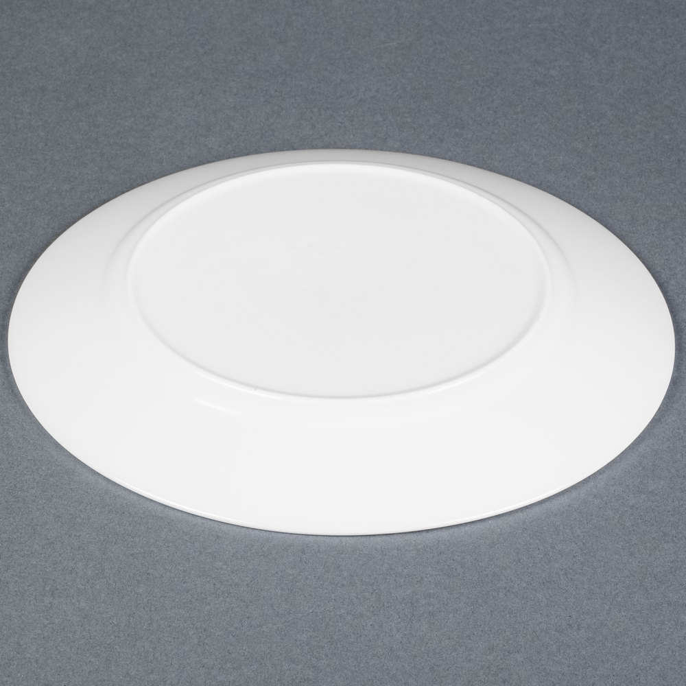 Plato Llano Blanco de Vidrio Templado Restaurante, 22.5 cm - Arcoroc