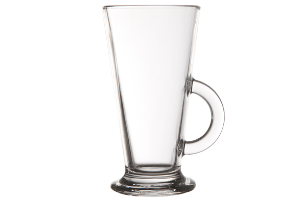 Mug Latino de Vidrio Templado, 9 3/4 oz -14.5x7.8cm - Arcoroc