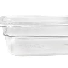 Recipiente 1/3 policarbonato 2.4lts. transparente Cambro