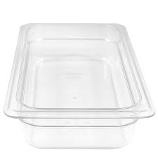 Recipiente 1/3 policarbonato 2.4lts. transparente Cambro