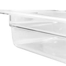 Recipiente 1/3 policarbonato 2.4lts. transparente Cambro