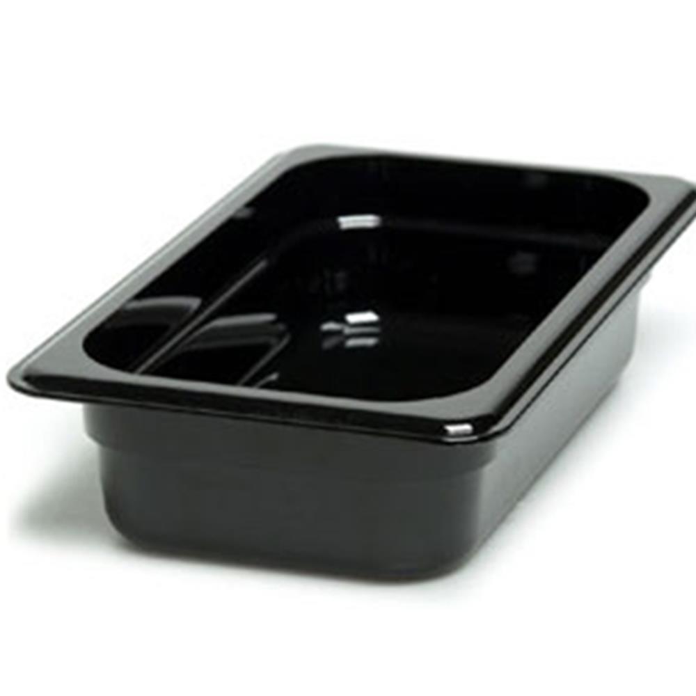 Recipiente 1/4 policarbonato 1.7lts.negro Cambro