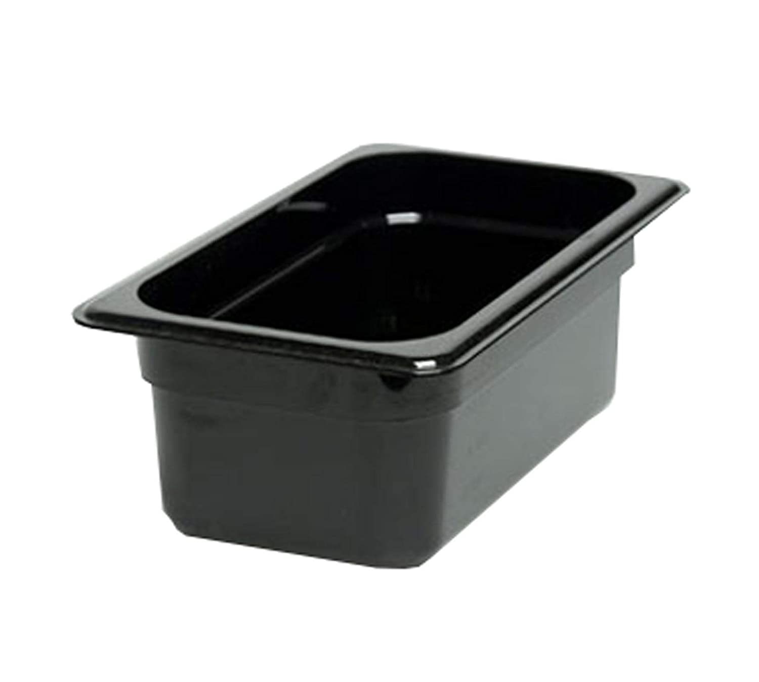 Recipiente 1/4 policarbonato 2.5lts. negro Cambro