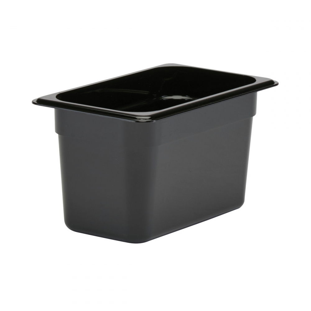 Recipiente 1/4 policarbonato 3.7 lt negro Cambro