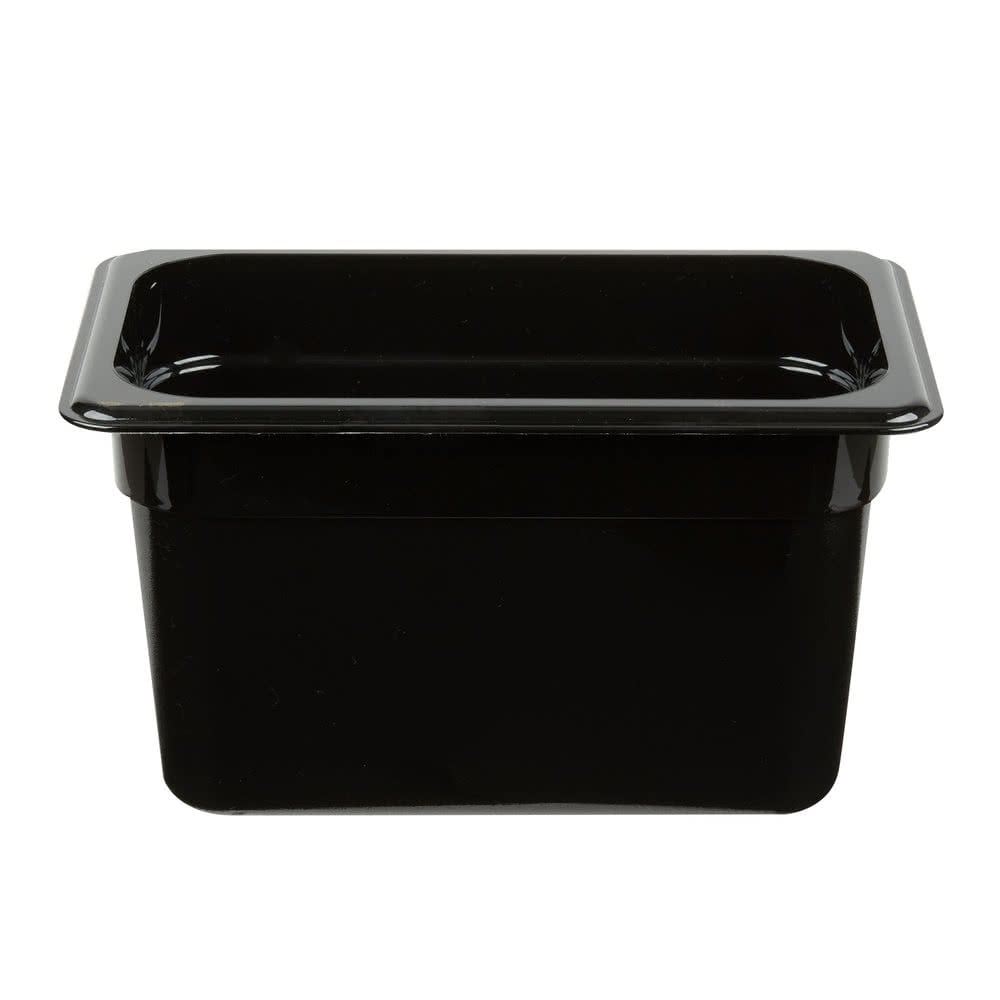 Recipiente 1/4 policarbonato 3.7 lt negro Cambro