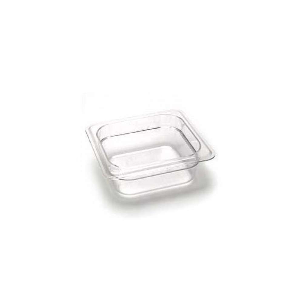 Recipiente 1/6 policarbonato 1 lt transparente Cambro