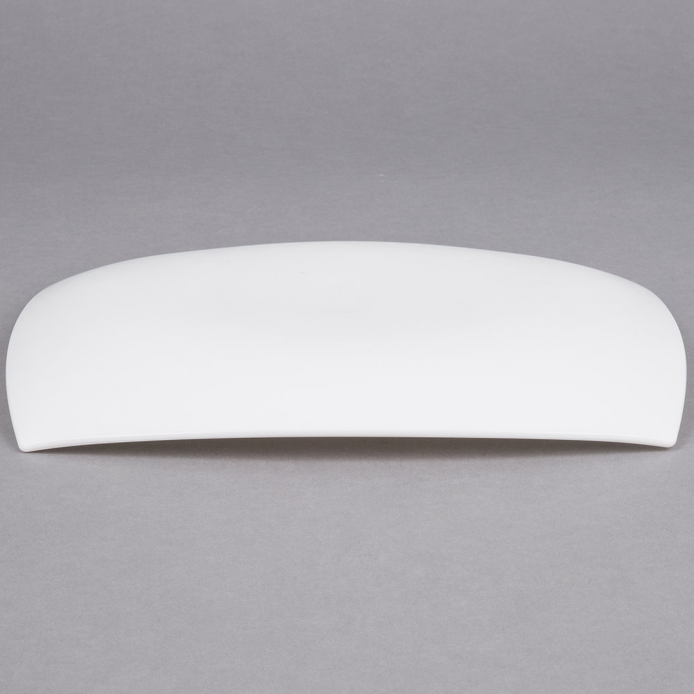 Bandeja Blanca Delice de Vidrio Templado, 35x26cm - Arcoroc