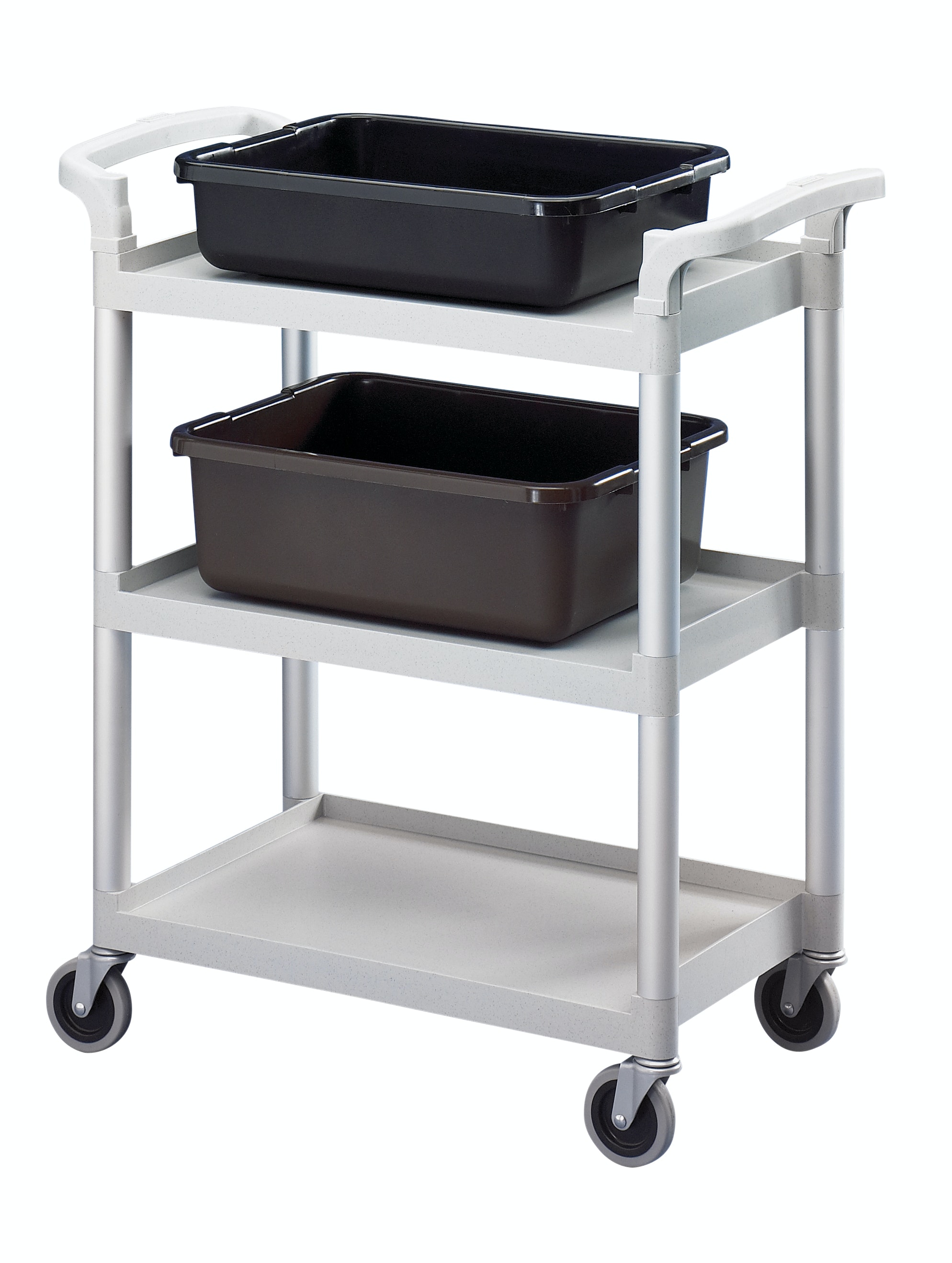 Carro versatil liviano abierto cap. 136 kg gris Cambro