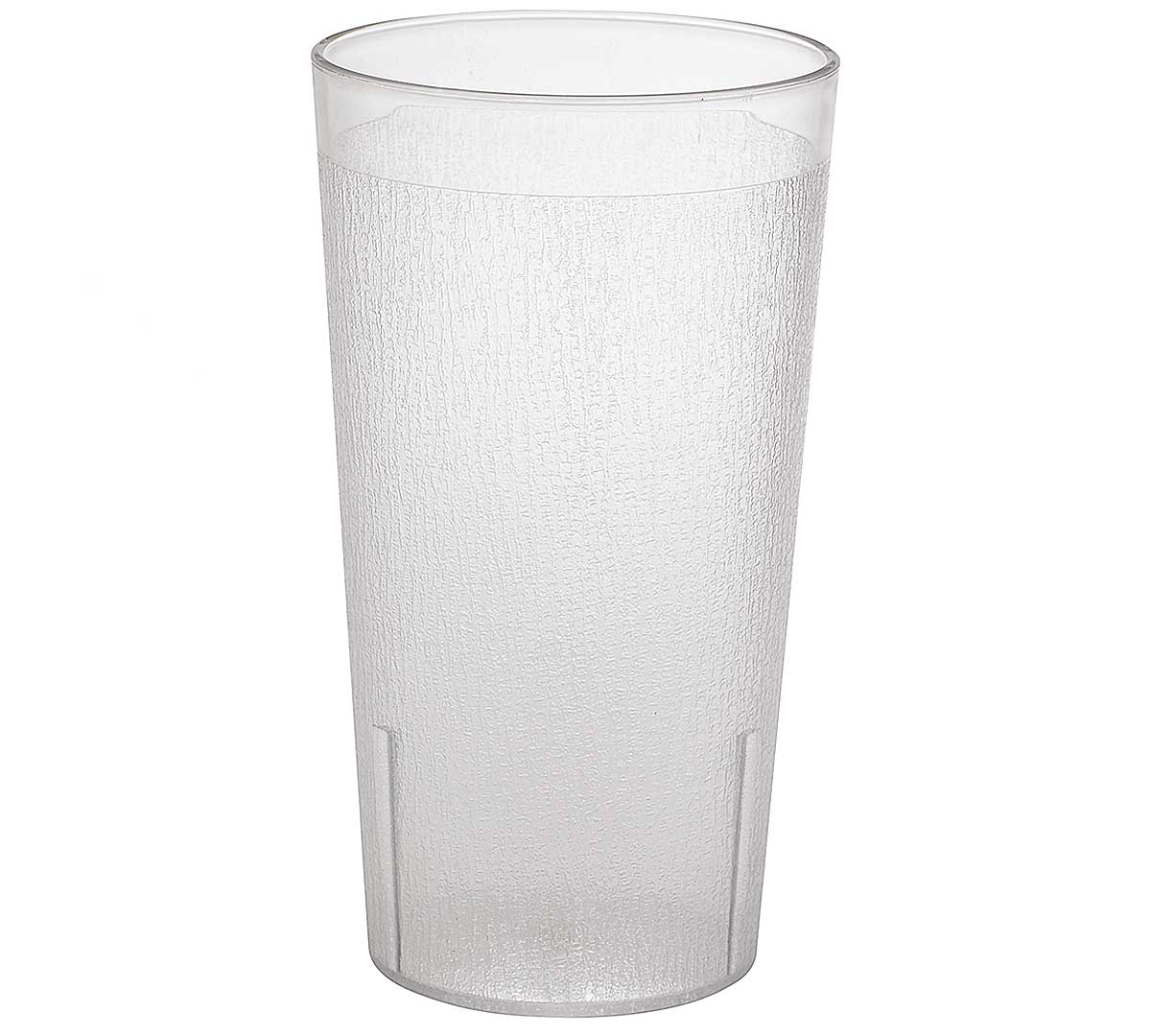 Vaso texturizado 12 oz policarbonato transparente - Cambro