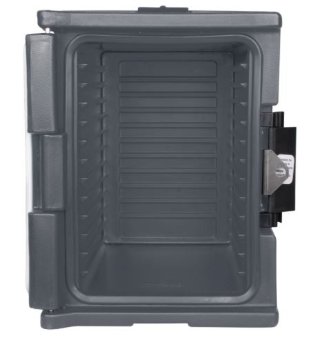 Transportador isotermico carga frontal 63.5 x 45.7 x 63.5cm gris Cambro