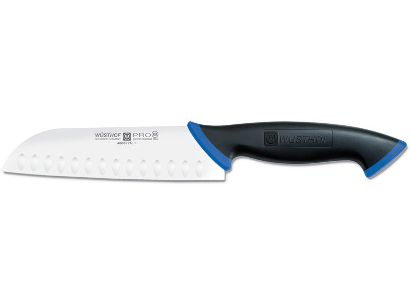 Cuchillo Santoku 17 cm azul - Pro - Wusthof