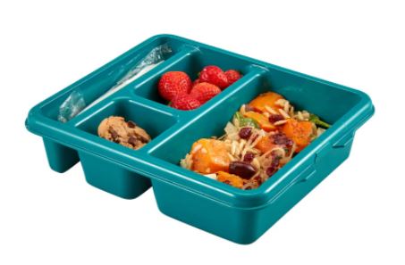 Bandeja 6 compartientos 27x35cm azul Cambro