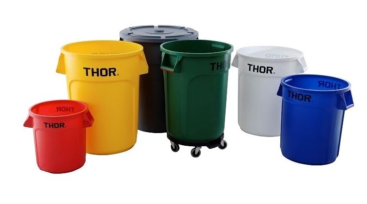 Tapa Thor gris para contenedor 1013 - Trust