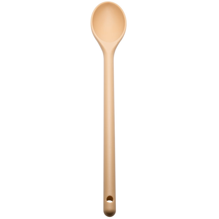 Cuchara de nylon beige 38.1 cm para preparación - Vollrath