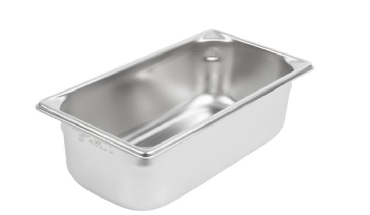 Recipiente 1/3 mesas de vapor 3.9lts inox Vollrath