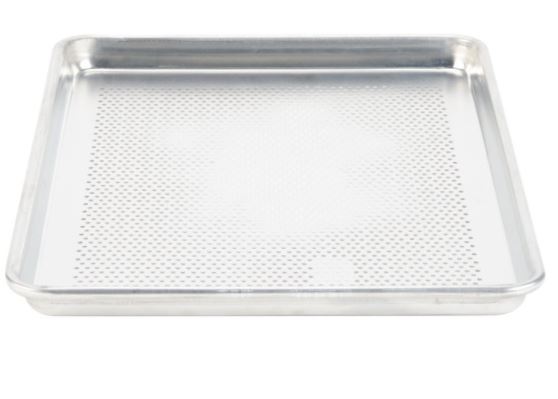 Bandeja hornear perforada panaderia 45.1 x 32.7 cm aluminio Vollrath