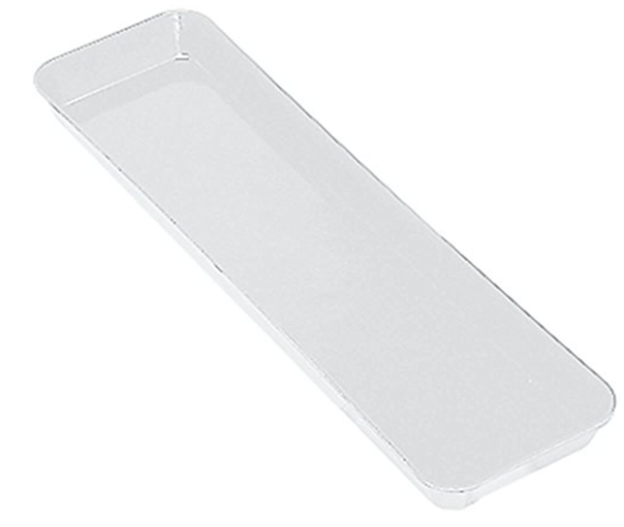 Bandeja fibra vidrio exhibicion 16.7 x 76.2 x 5.1cm blanco Cambro