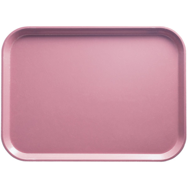 Bandeja fibra vidrio rectangular 38 x 51.5 cm rubor Cambro