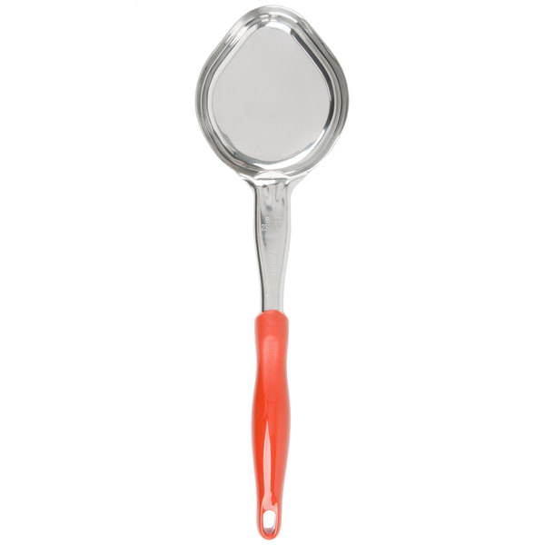 Cucharon porcionar ovalado 8 oz naranja Vollrath