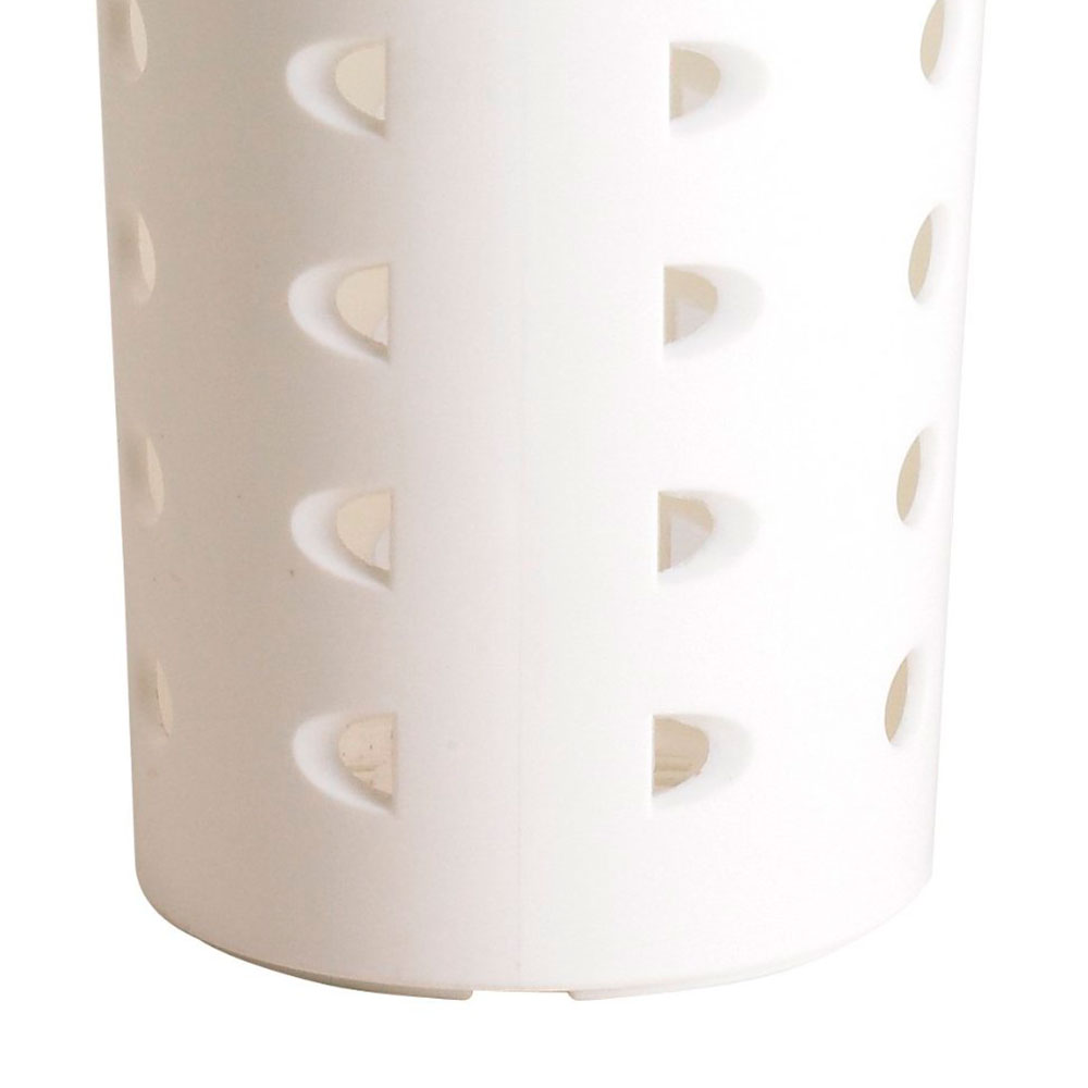 Cilindro para cubiertos alto 11,4 cm polietileno blanco Cambro