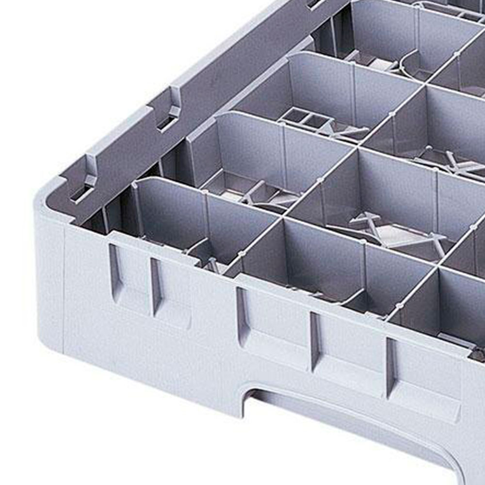 Cesta 20 compartimientos para tazas 6.6cm alto Cambro