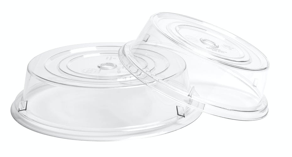 Cubreplatos en policarbonato transparente, 21,4cm. - Cambro