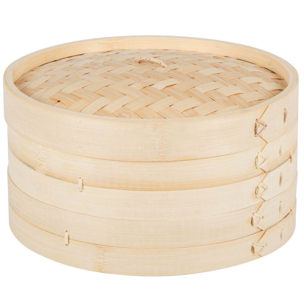 Set steamers en bamboo de 10&quot; town food