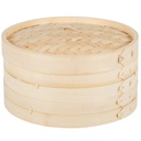 Set steamers en bamboo de 10&quot; town food