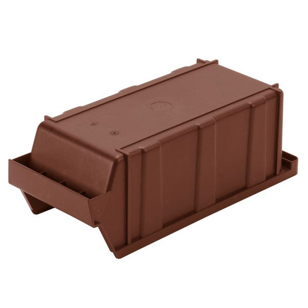 Organizador utensilios polietileno 30.5 x 13cm castaño Cambro