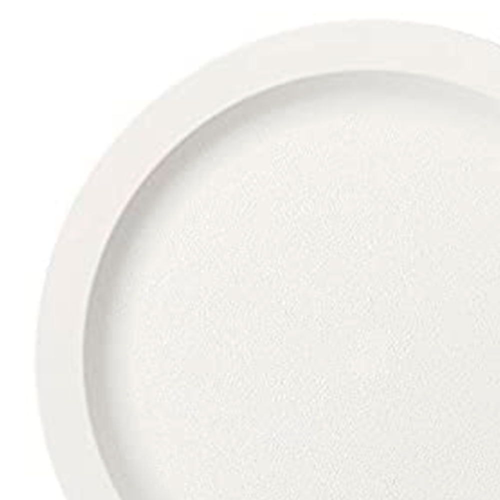 Plato borde delgado de 22.9 cm en policarbonato color blanco - Cambro