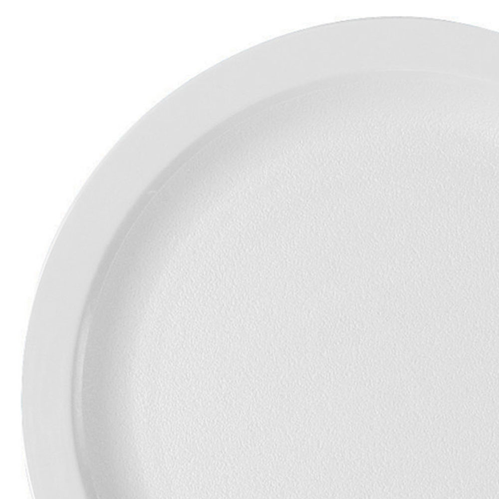 Plato de 21cm. en policarbonato con borde delgado, color blanco - Cambro