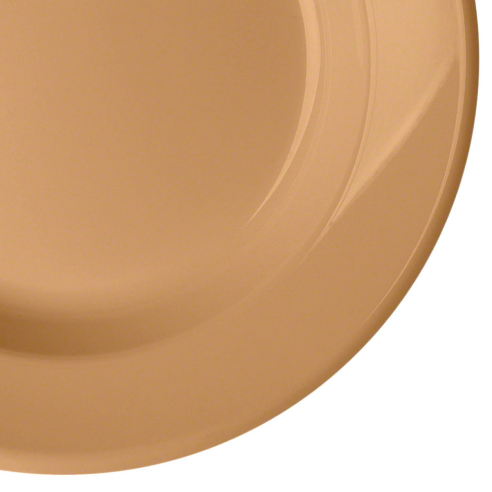 Plato hondo redondo 22.9 x 4cm policarbonato beige Cambro