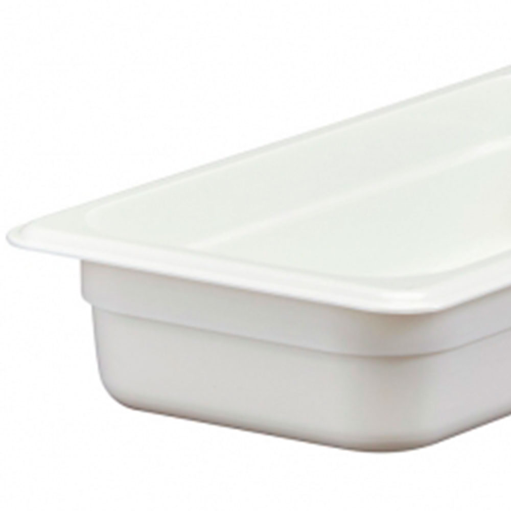 Recipiente 1/3 policarbonato 2.4lts. blanco Cambro