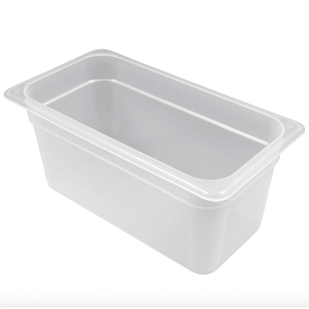 Recipiente 1/3 polipropileno 5.3lts. translucido Cambro