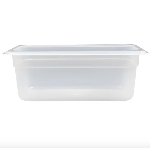 Recipiente 1/4 polipropileno 2.5lts. translucido Cambro