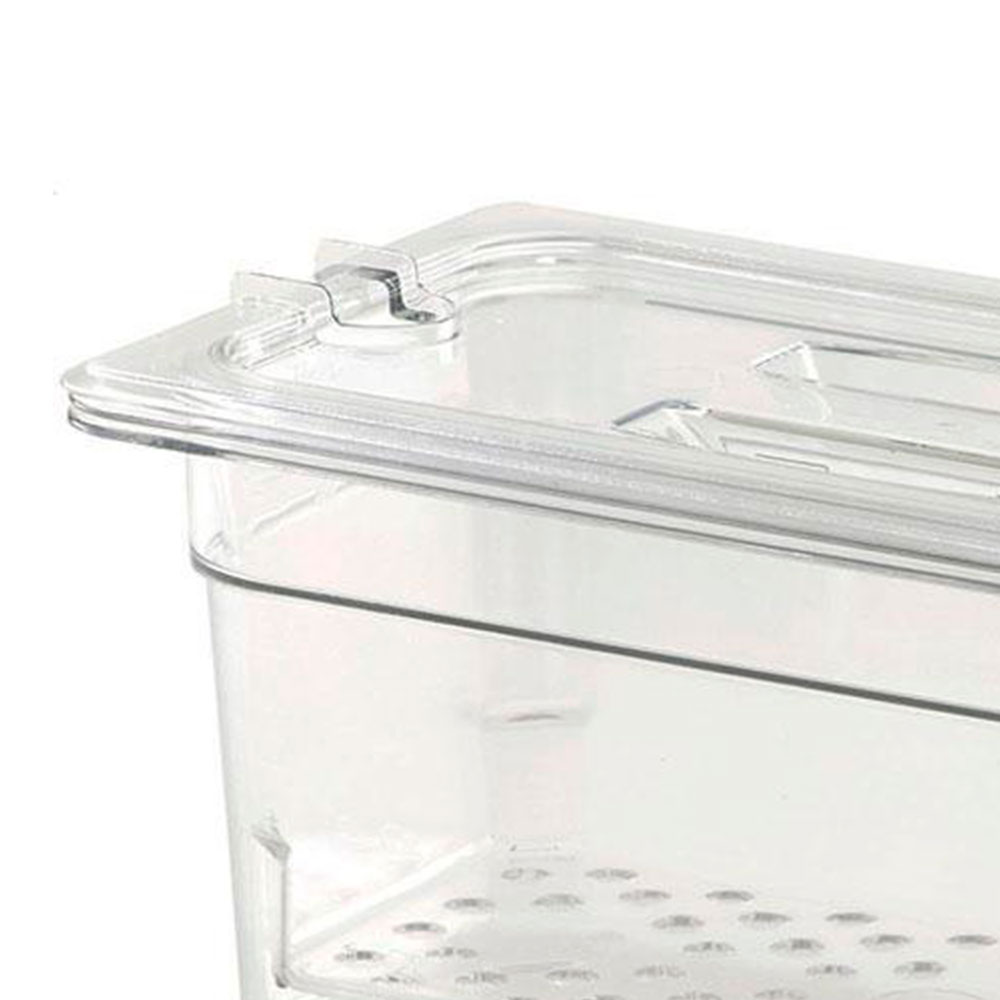 Recipiente colador para 34cw policarbonato transparente Cambro