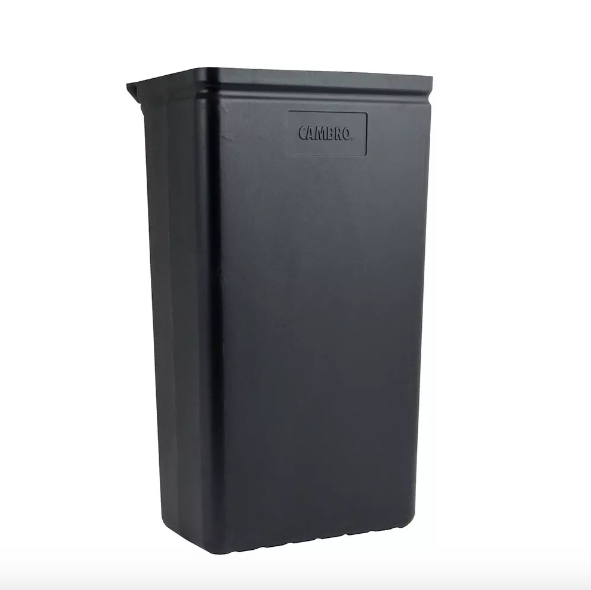 Recipiente desperdicios para carros bc331 y bc340 negro Cambro