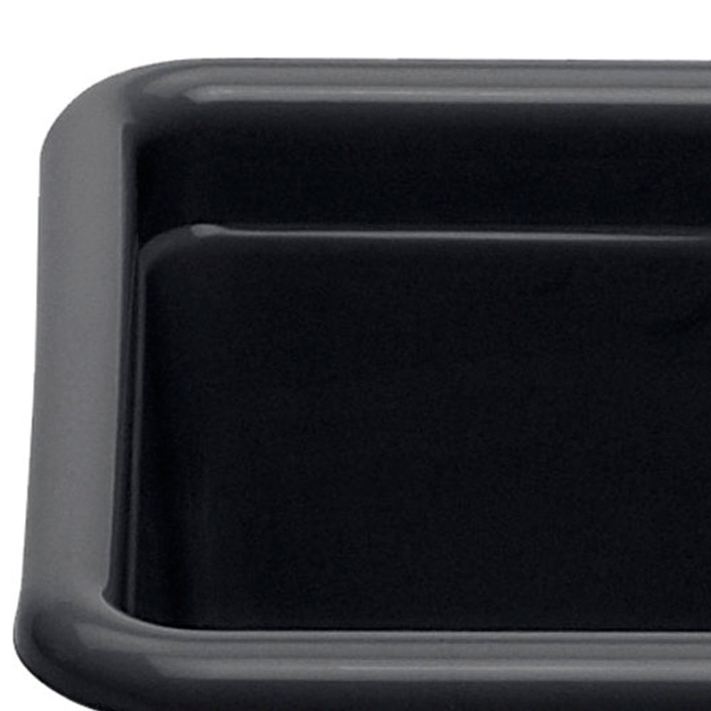 Recipiente utensilios 23 x 30 x 13 polietileno negro Cambro